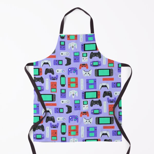 Item preview, Old & New Game Controller Print in Electric Lilac designed and sold by Unspelled.