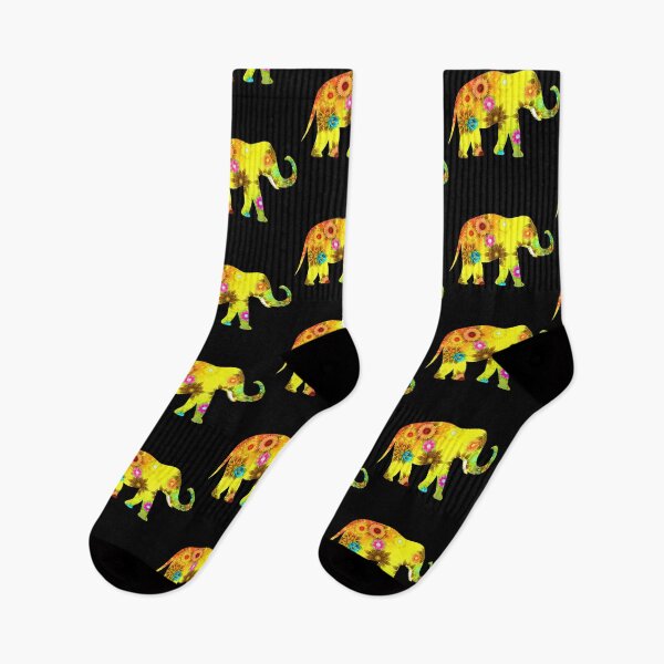 Item preview, Colorful elephant, abstract designed and sold by zeljana0504.
