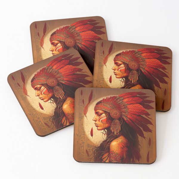 Item preview, Copie de Amerindian portrait designed and sold by GabrielMadrasse.