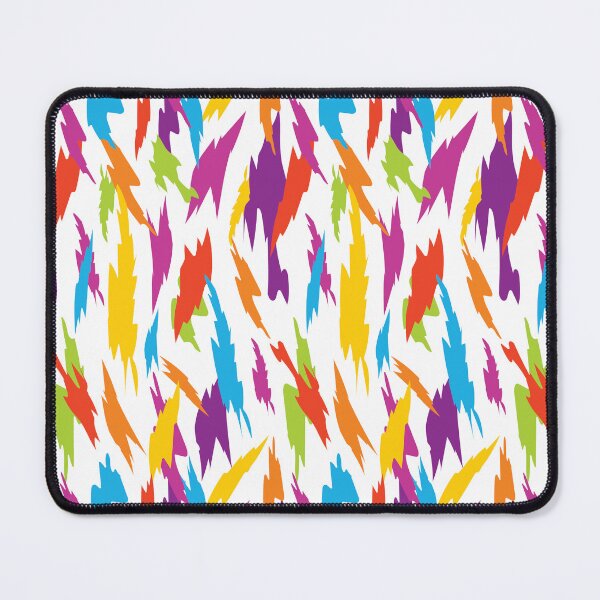 Item preview, Abstract Party Poppers Pattern - White designed and sold by Daniel Bevis Design.