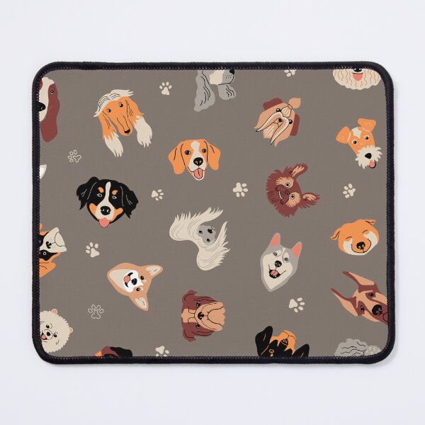 Item preview, Happy Dogs Seamless Print - For a dog lover, for a child, cartoon dogs decorating print. designed and sold by Wentoo.
