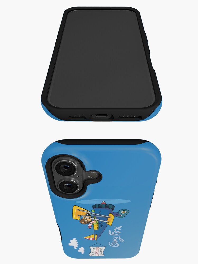 Thumbnail 3 of 4, iPhone Case, Guy Fox Flying designed and sold by GuyFox.