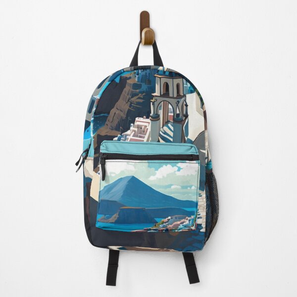 Item preview, santorini illustration designed and sold by GabrielMadrasse.