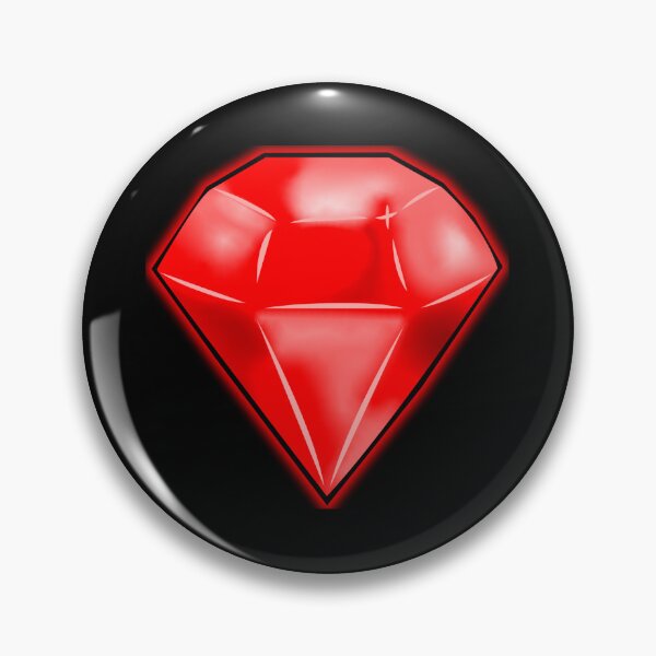 Item preview, Stickers - Precious stone - ruby red designed and sold by HuzroDesign.