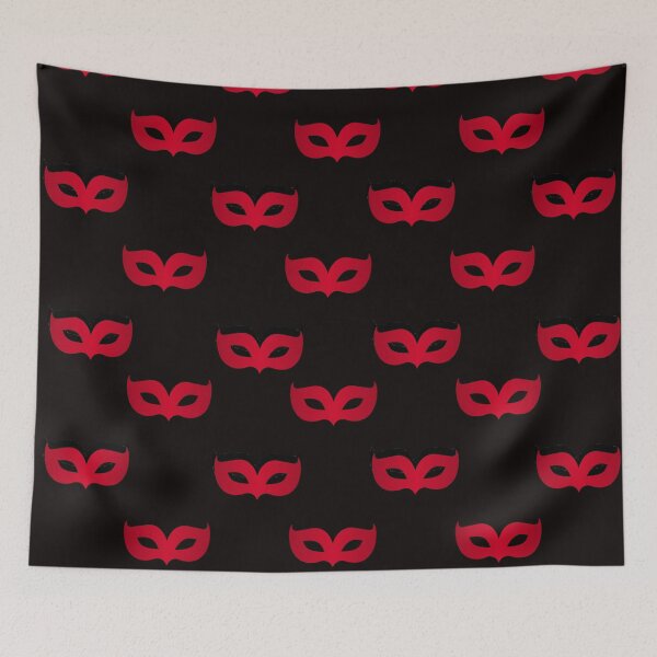 Item preview, Trinidad and Tobago Red Carnival Masks - Cute Trini designed and sold by Vero De.
