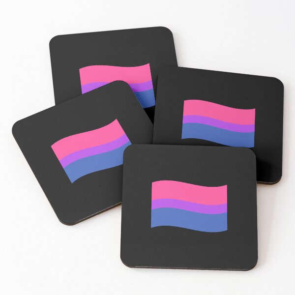 Item preview, Bisexual Pride Flag Wave Shape designed and sold by chrismanubag.