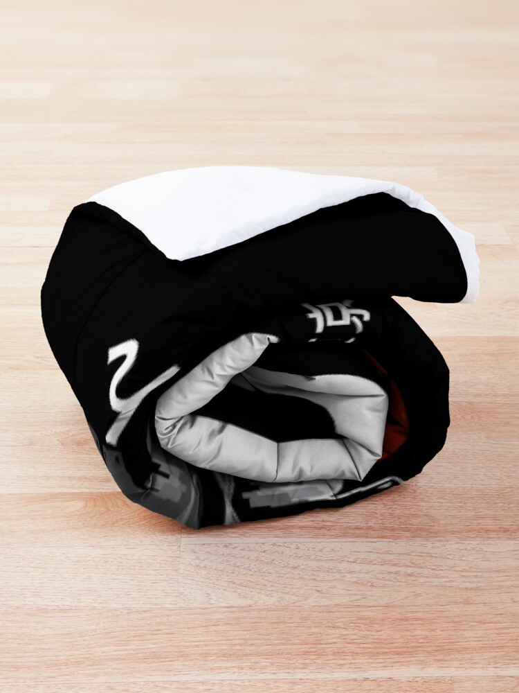 Alternate view of Tokyo - I don’t speak Japanese: White Version Comforter