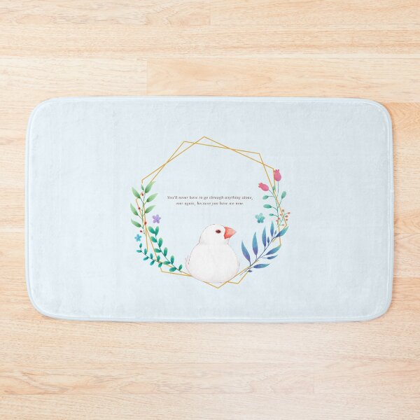 Item preview, wreath white java sparrow designed and sold by dreamhugo.