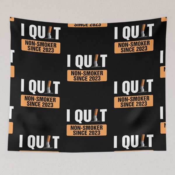Item preview, I quit non-smoker since 2023 designed and sold by smallcatvn.