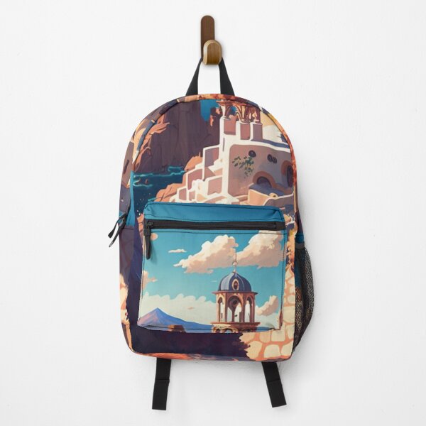 Item preview, santorini illustration designed and sold by GabrielMadrasse.