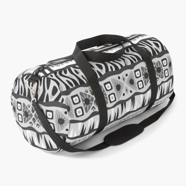 Item preview, AfricanTribal Mudcloth Style Pattern in Black and White designed and sold by SoccaTamam.