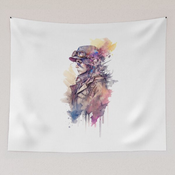 Item preview, Steampunk Water Colour Woman - V1.04 designed and sold by SMCLN.