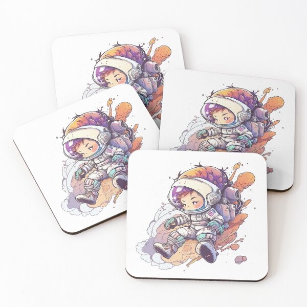 Item preview, cute little astronout on the moon designed and sold by ffkj09.