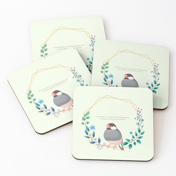 Item preview, wreath black java sparrow designed and sold by dreamhugo.