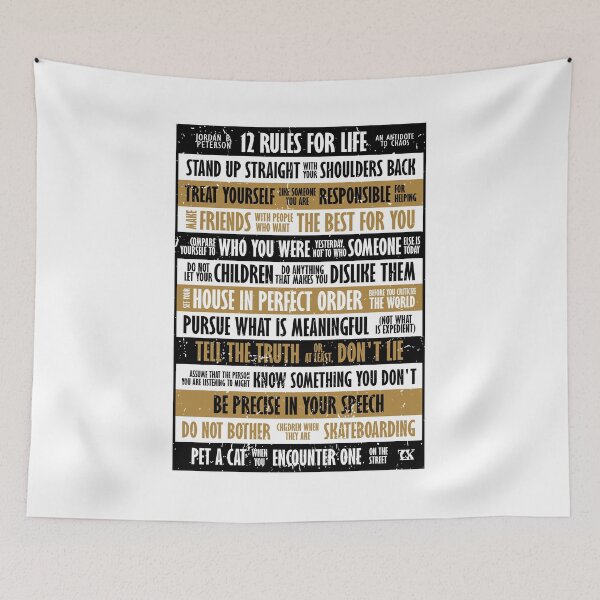 Item preview, 12 Rules for Life by Jordan B. Peterson designed and sold by TKsuited.