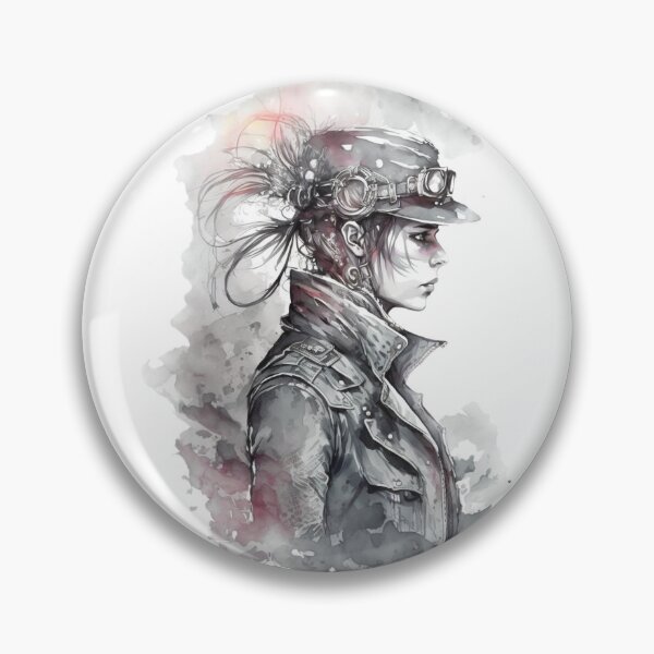Item preview, Steampunk Water Colour Woman - V1.05 designed and sold by SMCLN.