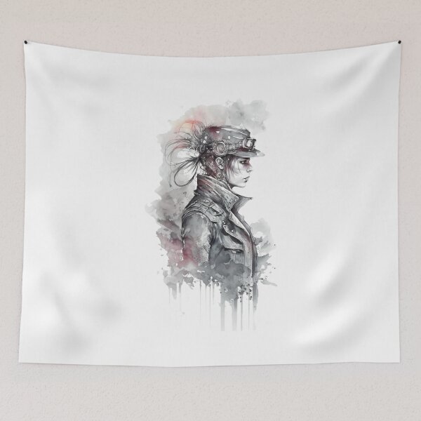Item preview, Steampunk Water Colour Woman - V1.05 designed and sold by SMCLN.
