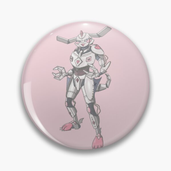 Item preview, cute pastel gundam transformer designed and sold by DrawberryUwU.