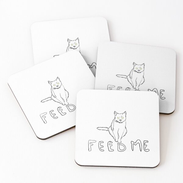 Item preview, ALIMENTAME GATITO designed and sold by Hannah Eldritch.
