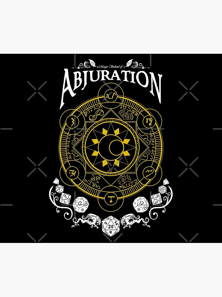 Abjuration - RPG Magic School Series : White by Milmino