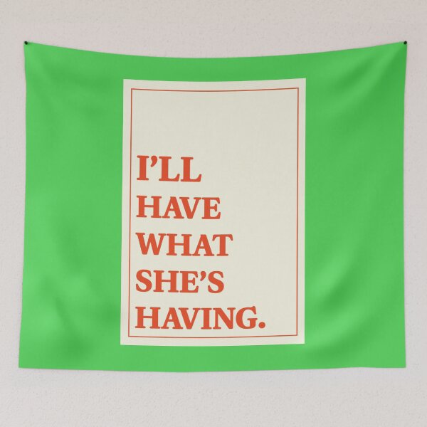 Item preview, When Harry Met Sally Poster designed and sold by KatlynBotsford.