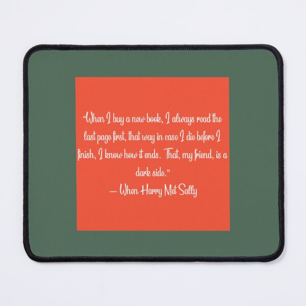 Item preview, When Harry met sally quote designed and sold by KatlynBotsford.