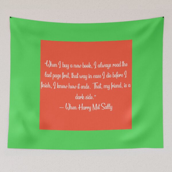Item preview, When Harry met sally quote designed and sold by KatlynBotsford.