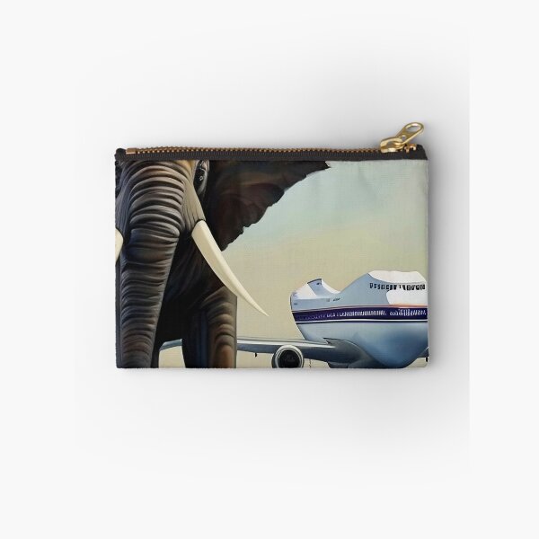 Item preview, Elephant Squashed Plane designed and sold by Steeshirts.