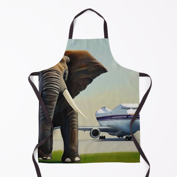Item preview, Elephant Squashed Plane designed and sold by Steeshirts.