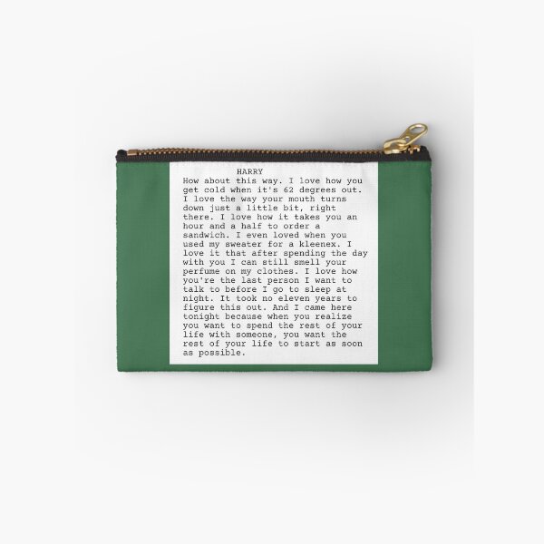Item preview, When Harry Met Sally Quote designed and sold by KatlynBotsford.