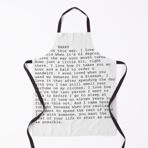 Item preview, When Harry Met Sally Quote designed and sold by KatlynBotsford.