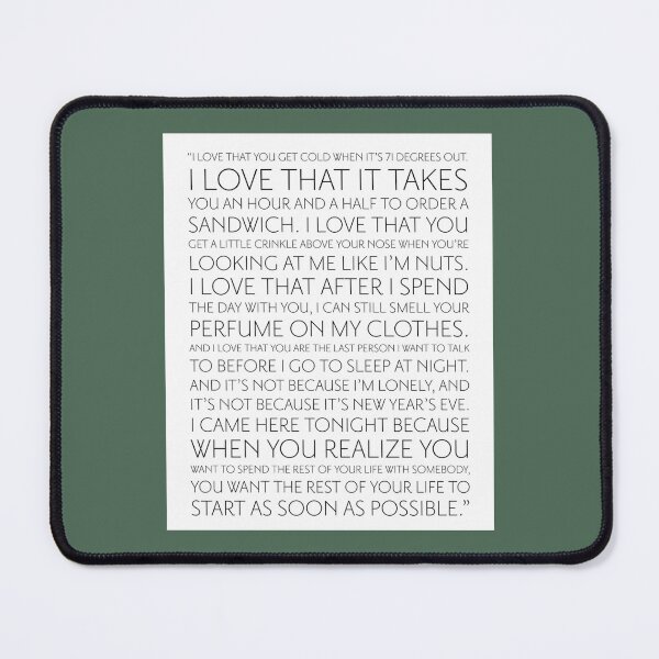 Item preview, When Harry met Sally quote designed and sold by KatlynBotsford.