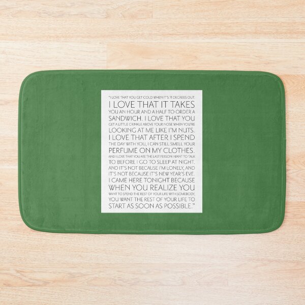 Item preview, When Harry met Sally quote designed and sold by KatlynBotsford.