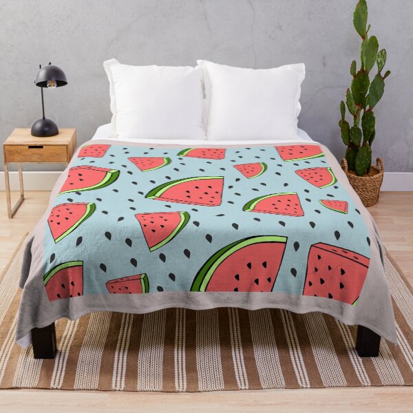 Item preview, Fun And Fruity Watermelon Print - For a fruit lover, for a child, for a farmer, fun watermelon decorating print. designed and sold by Wentoo.