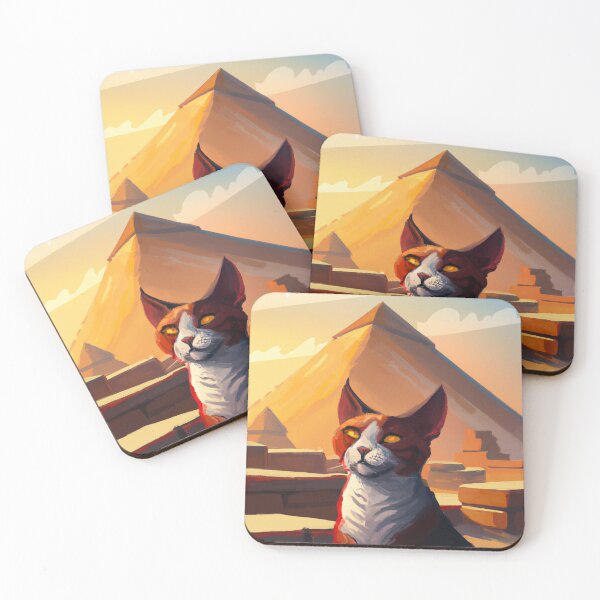 Item preview, Egyptian Cat designed and sold by catontheroof.
