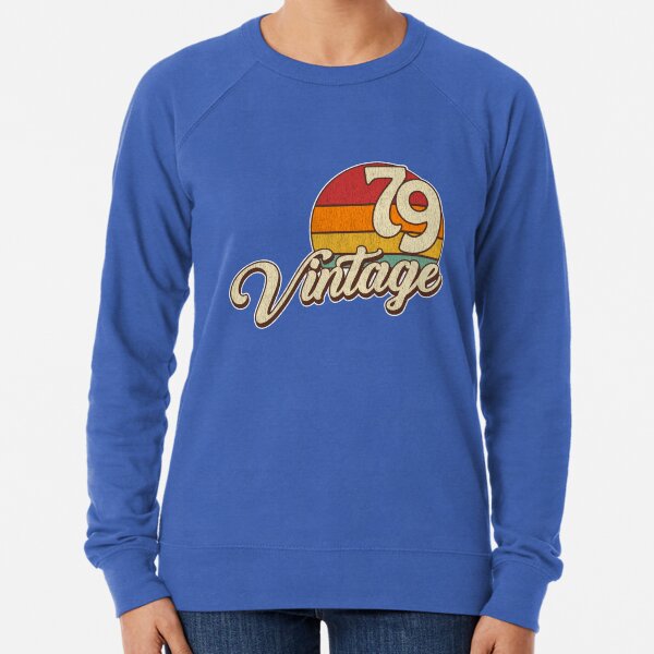 Vintage Birthday 1979 Lightweight Sweatshirt