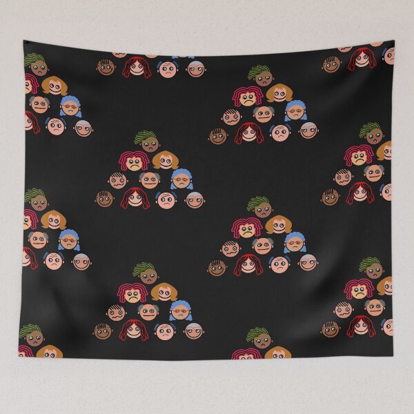 Item preview, Diversity emotions,people emoji, colorful trendy faces expressions design designed and sold by gulnaz797.