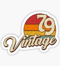 Vintage Birthday 1979 Sticker