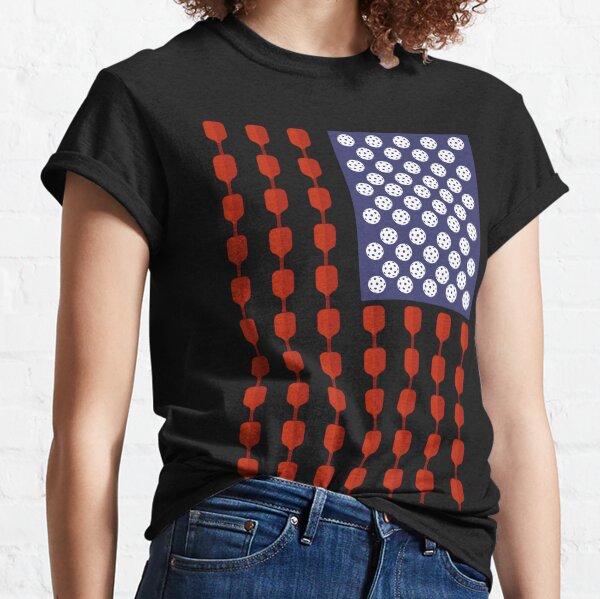 PICKLEBALL USA FLAG Classic T-Shirt