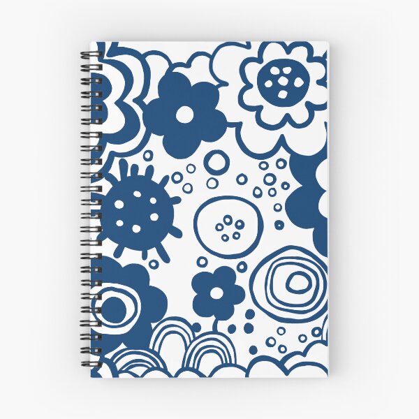 Item preview, Miko flowers, midnight blue designed and sold by Lillieoandco.