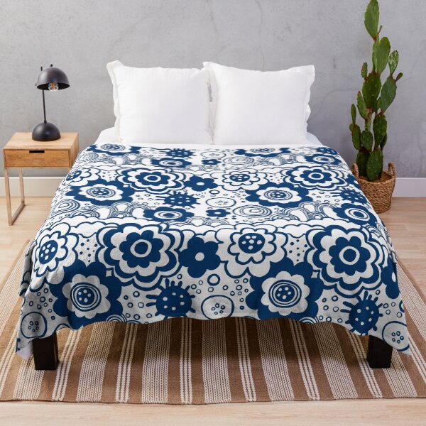 Item preview, Miko flowers, midnight blue designed and sold by Lillieoandco.