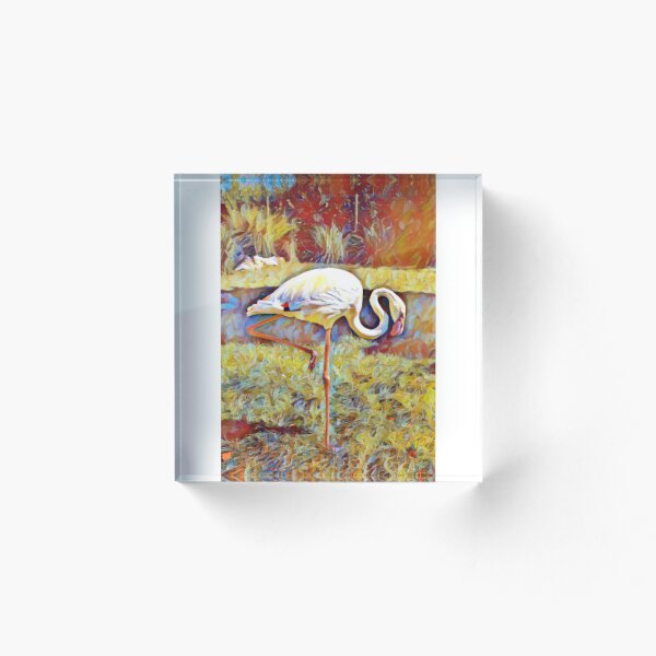 Item preview, flamingos designed and sold by IsidorArt.