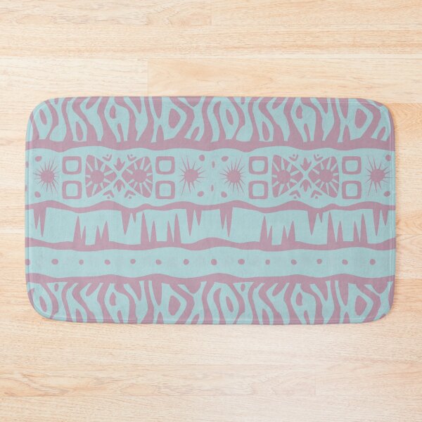 Item preview,  African Tribal Mudcloth Style Pattern in Pastel Colors designed and sold by SoccaTamam.