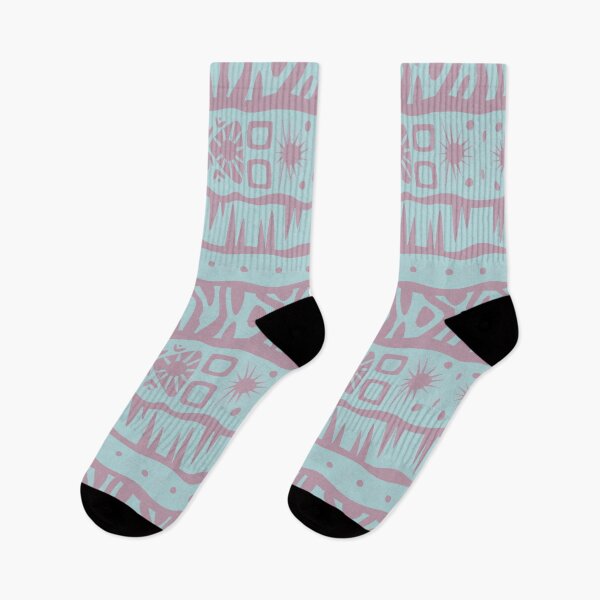 Item preview,  African Tribal Mudcloth Style Pattern in Pastel Colors designed and sold by SoccaTamam.