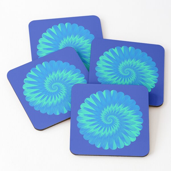 Item preview, Blue and Green Tie-Dye Swirl - Cute Blue and Green Tie Dye  designed and sold by Vero De.