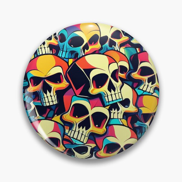 Item preview, Hypnotic Skull Pattern designed and sold by BoneyardGrafix.