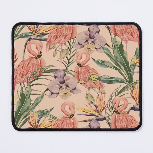 Item preview, Tropical Flowers Palm Leaves designed and sold by SunMayDown.