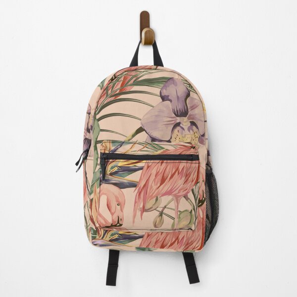 Item preview, Tropical Flowers Palm Leaves designed and sold by SunMayDown.