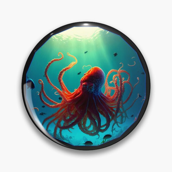 Item preview, Ocean animals, beautiful octopus designed and sold by HarriPaloma.