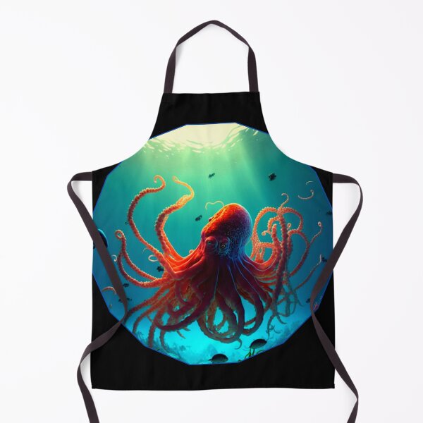 Item preview, Ocean animals, beautiful octopus designed and sold by HarriPaloma.